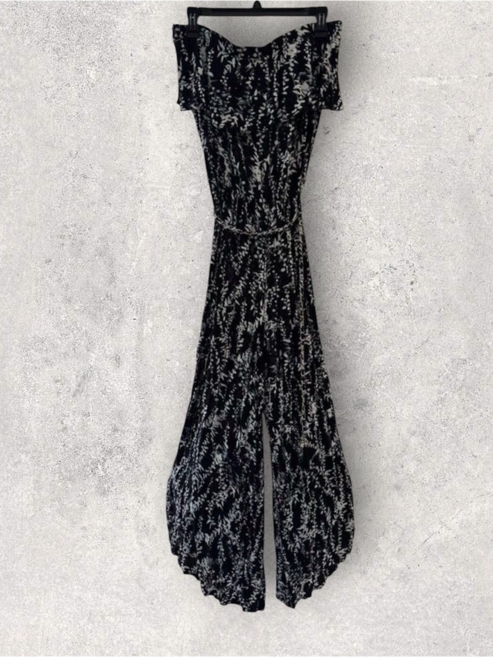 Coco Bianco Women's Jumpsuit in Black/ White Designs for the Evening Size Medium